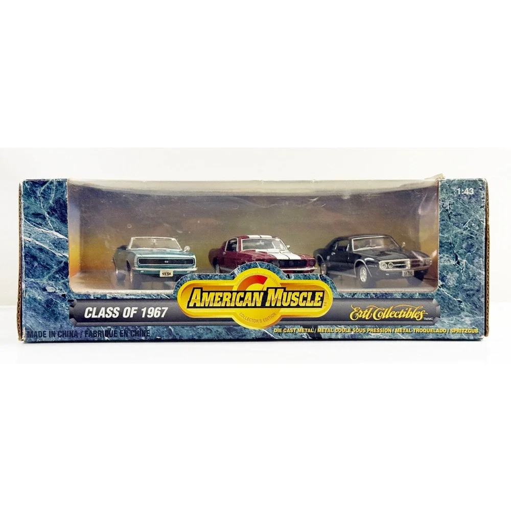 Ertl American Muscle Diecast Set Kids 1:43 Multicolor Class of 1967 32002